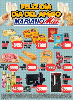 Mariano Max (válido hasta 23-07)