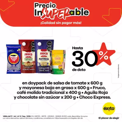 Éxito (válido hasta 13-09)