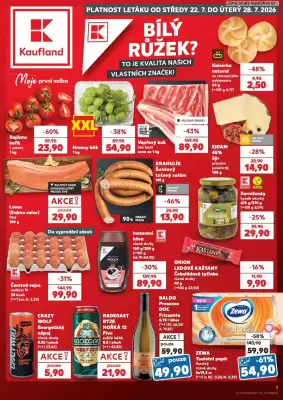 Kaufland leták (platné do 28-07)