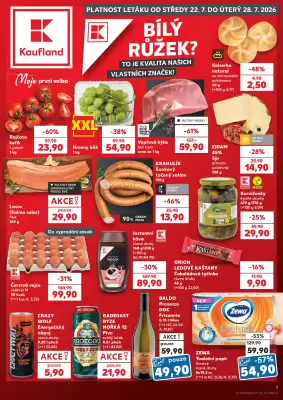 Kaufland leták (platné do 28-07)