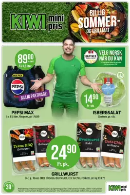 Kiwi kundeavis (gyldig til 27-07)