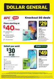 Dollar General weekly ad Page 1