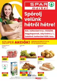 Spar Market akciós újság hét 30 Oldal 1