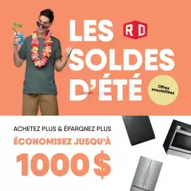 Meubles RD flyer week 30 Page 1