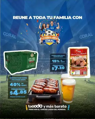 Coral Hipermercados (válido hasta 3-08)