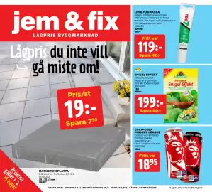 Jem&Fix reklamblad Sida 1
