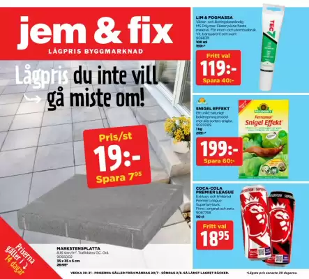 Jem&Fix (giltig till och med 3-08)