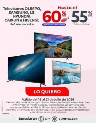 Olímpica (válido hasta 21-07)
