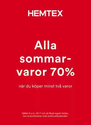 Hemtex (giltig till och med 27-07)