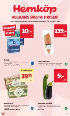 Hemköp (giltig till och med 26-07)