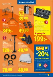 Lidl reklamblad vecka 31 Sida 23