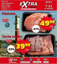 Extra Mjällby Stormarknad reklamblad vecka 30 Sida 1