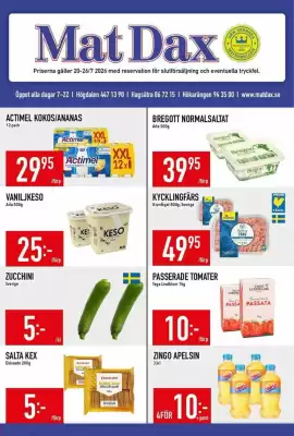 Matdax reklamblad (giltig till och med 26-07)