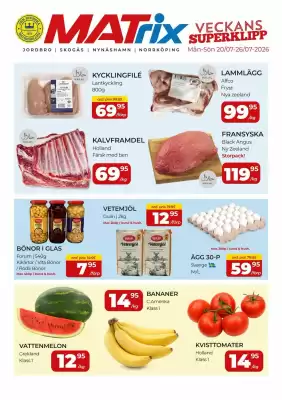 Matrix Butikerna reklamblad (giltig till och med 26-07)