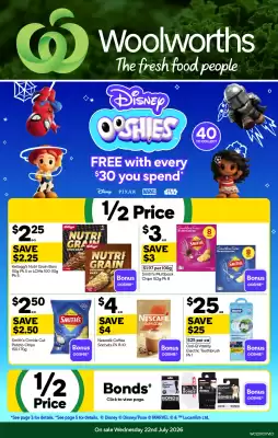 Woolworths catalogue (valid until 28-07)