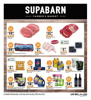 Supabarn catalogue (valid until 28-07)