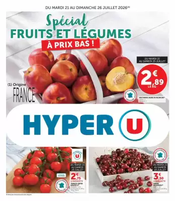 Hyper U (valable jusqu'au 26-07)