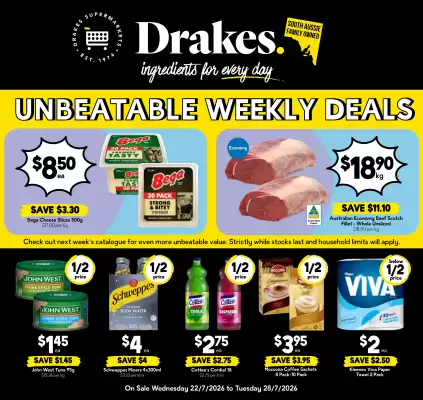 Drakes (valid until 28-07)