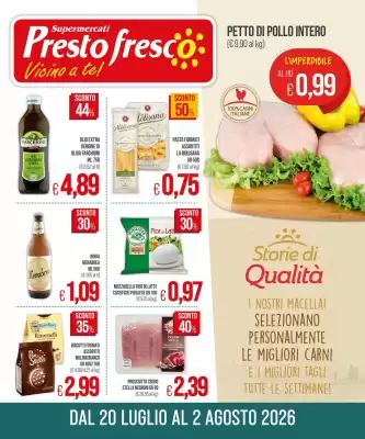 Volantino PrestoFresco (valido fino al 2-08)
