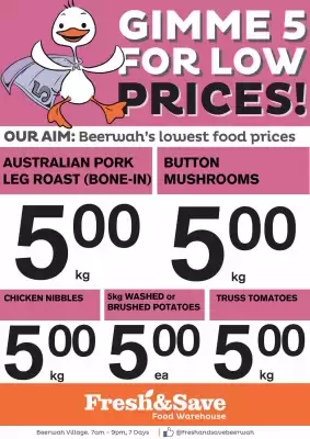 Fresh&Save (valid until 3-08)