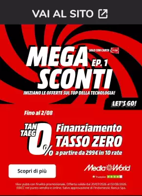Volantino MediaWorld (valido fino al 31-07)