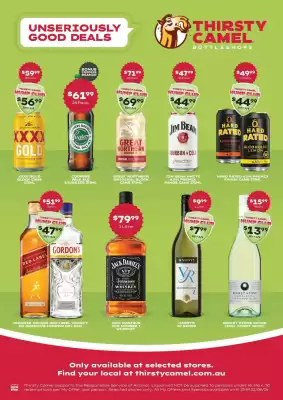 Thirsty Camel (valid until 2-08)