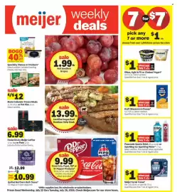 Meijer weekly ad week 30 Page 1