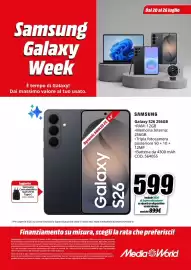 Volantino MediaWorld settimana 30 Pagina 1