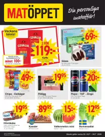 Matöppet reklamblad vecka 30 Sida 1