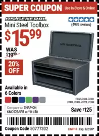 Harbor Freight Tools weekly ad Page 27