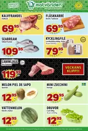 Matvärlden Tensta reklamblad vecka 30 Sida 1