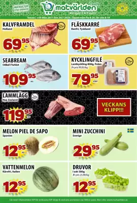 Matvärlden Tensta reklamblad (giltig till och med 26-07)