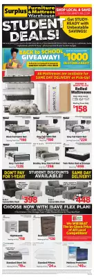 Surplus Furniture flyer