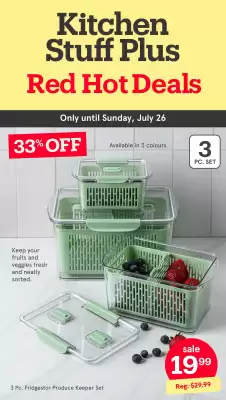Kitchen Stuff Plus flyer (valid until 26-07)