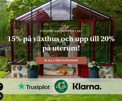Willab Garden (giltig till och med 31-07)