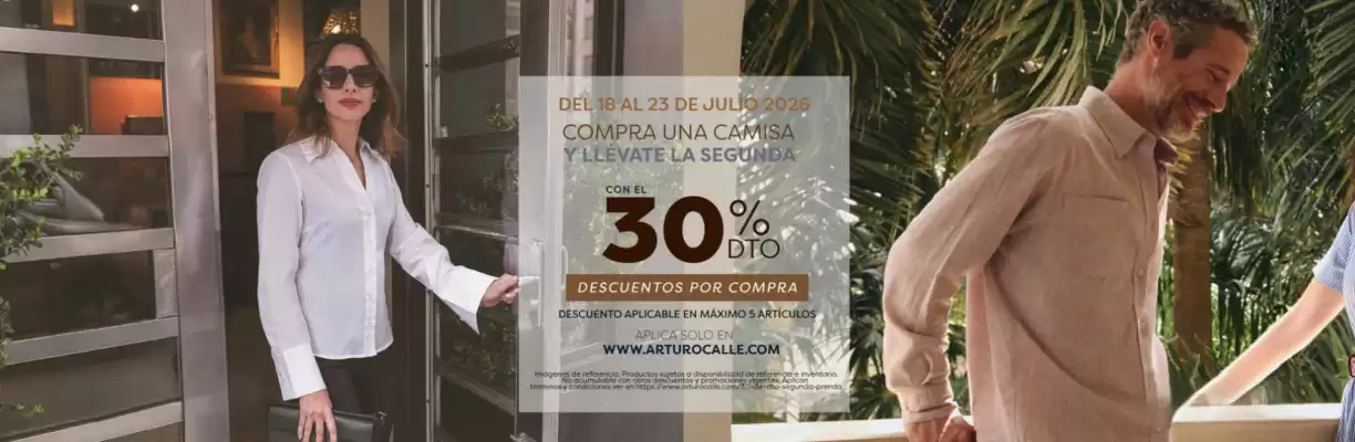 Arturo Calle (válido hasta 25-07)