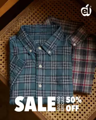Camisas Él (válido hasta 3-08)