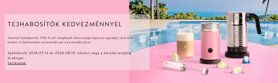 Nespresso akciós újság Oldal 1