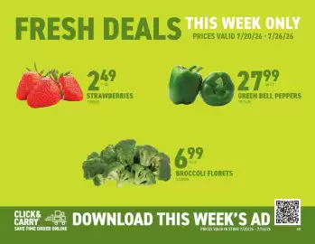 US Foods Chef's Store weekly ad week 30 Page 1