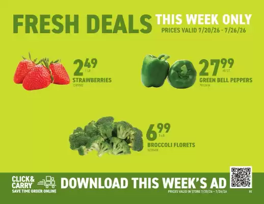 US Foods Chef's Store weekly ad (valid until 26-07)
