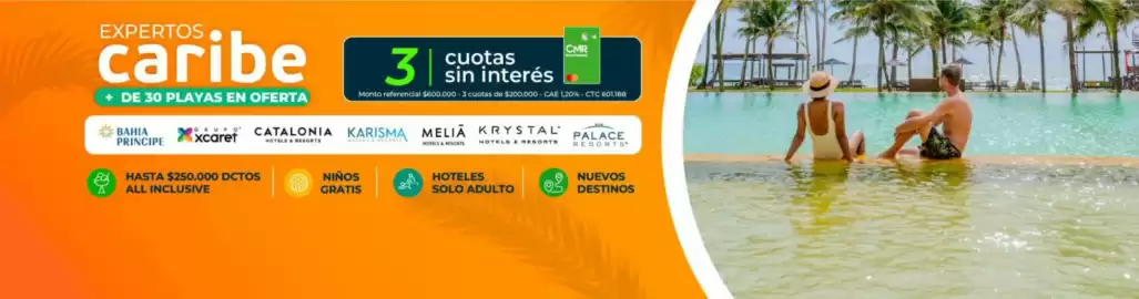 Catálogo Viajes Falabella Página 1