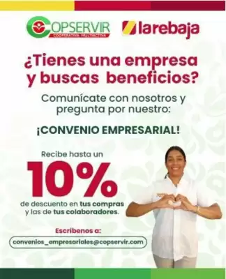 La Rebaja (válido hasta 4-08)
