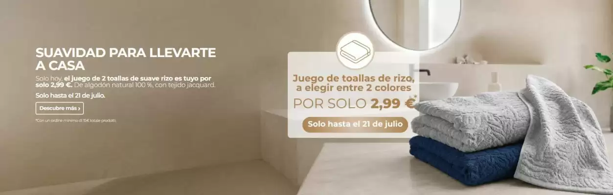 Bottega Verde (válido hasta el 21-07)