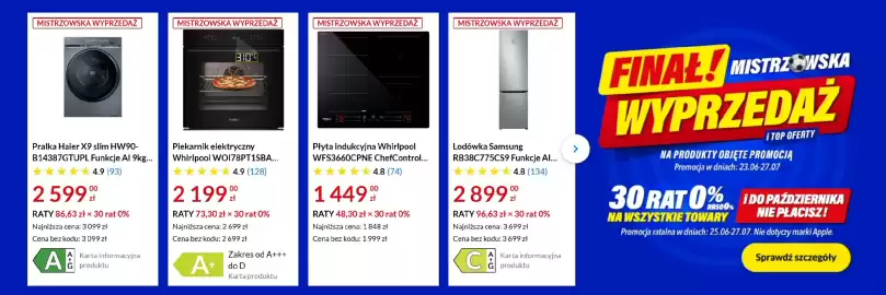RTV EURO AGD gazetka tydzień 30 Strona 1