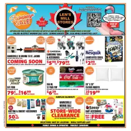 Len's Mill Stores flyer Page 1