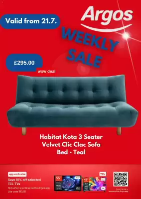 Argos (valid until 21-07)