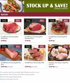 Tasman Butchers catalogue week 30 Page 1