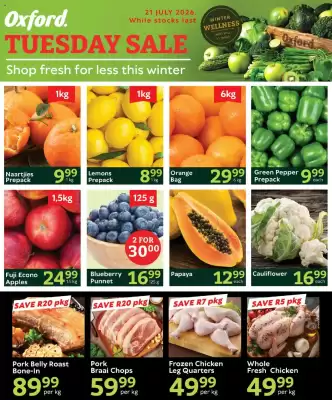 Oxford Freshmarket catalogue (valid until 21-07)