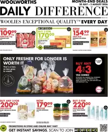 Woolworths catalogue Page 1