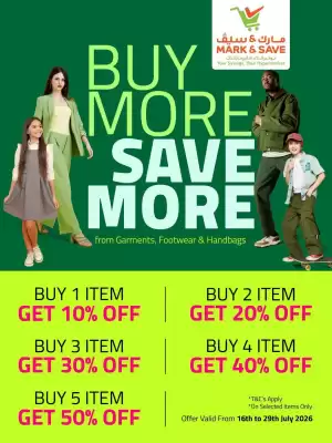 Mark & Save catalogue